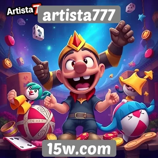 artista777 oferece variedade de jogos para diferentes públicos