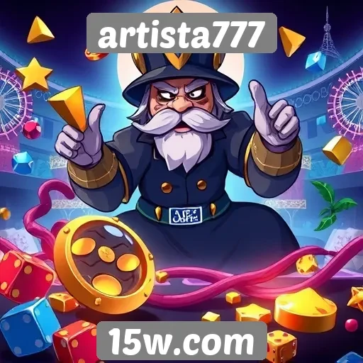 artista777 oferece uma variedade de jogos para todos os gostos
