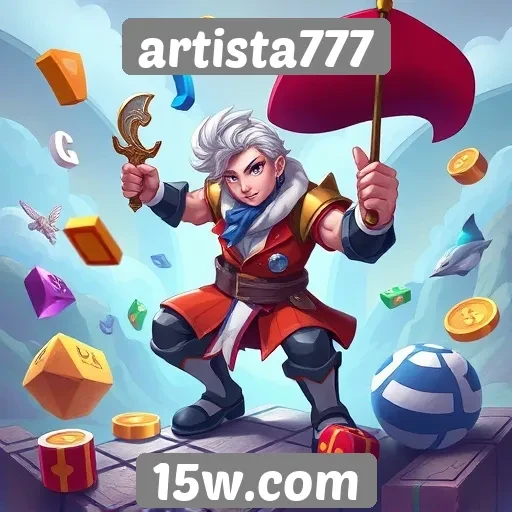 artista777 oferece uma variedade de jogos para diferentes públicos
