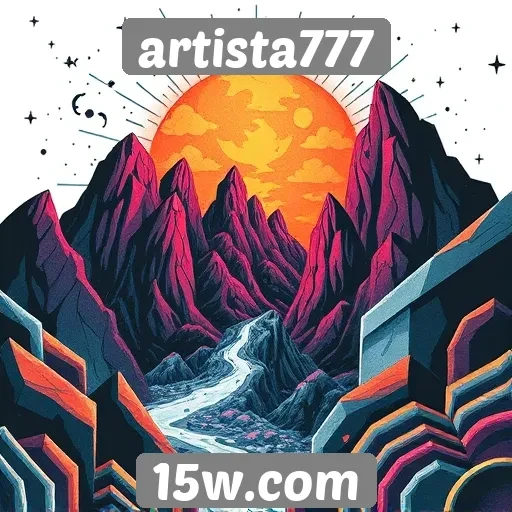exploração do design gráfico em artista777